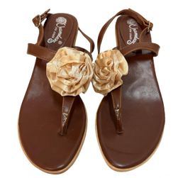 Sandale pentru femei - maro, mărimea pantofului: ZO_c08b3e12-35e3-11ee-bd5d-8e8950a68e28