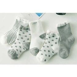 Detské ponožky - 5 párov