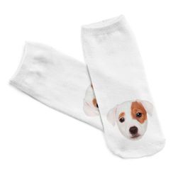 Dámske členkové ponožky s psíkov - 12 variantov