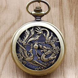 Джобен часовник с дракон и феникс