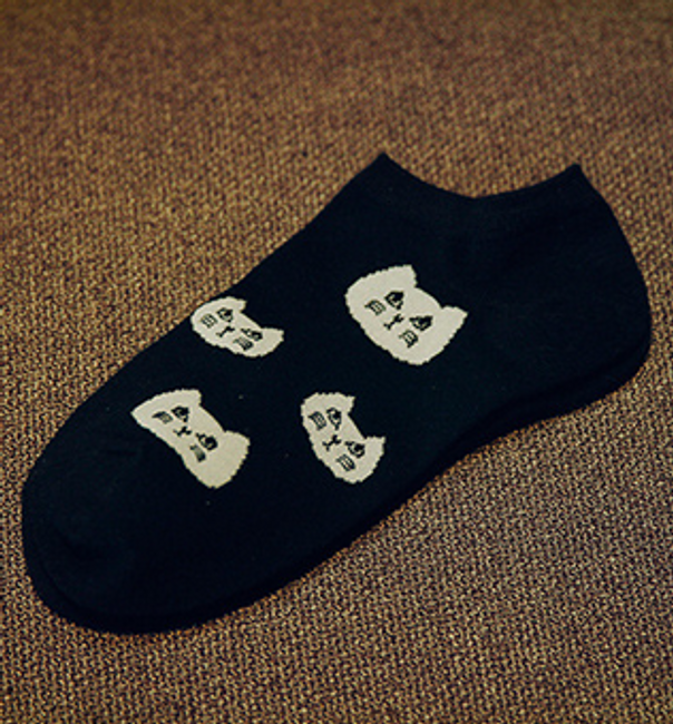 Dámské kotníkové ponožky s roztomilými motivy 1