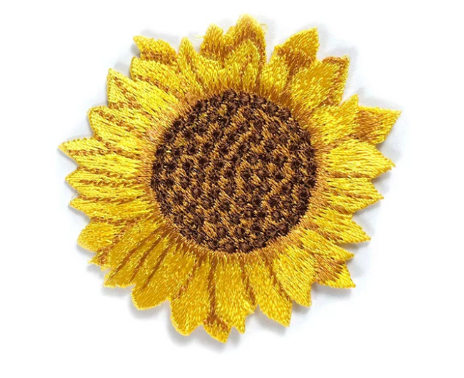 Zakrpa - prišivač Sunflower 1