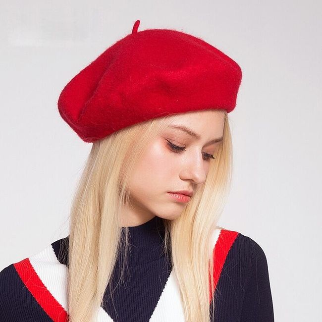 Women's beret hat BT21 1