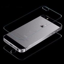Przednie i tylne przezroczyste szkło hartowane dla iPhone'a 