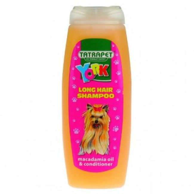 Benny York Šampon pro dlouhosrsté psy s makadamiovým olejem, 200 ml ZO_9968-M6590 1