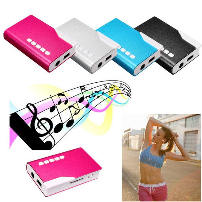 Mini MP3 přehrávač na SD karty do 8GB - 4 barvy 1