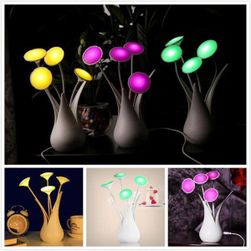 LED lampa v tvare vázy
