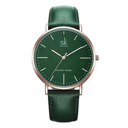 Jednobarevné elegantní hodinky - 3 barvy
