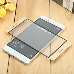 Szkło ekranowane z przezroczystym materiałem do Huawei P9 - 3 kolory