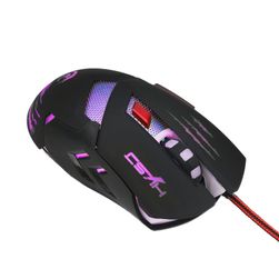 Gaming miška z učinki LED
