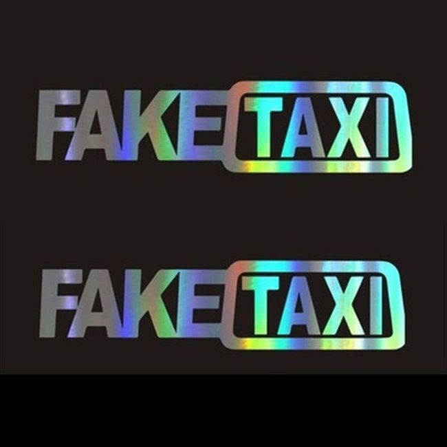 Nalepnica za auto FakeTaxi 1