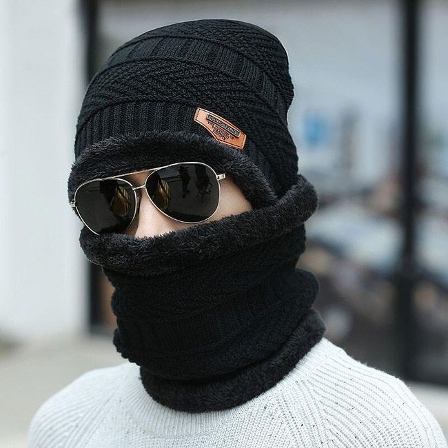 Unisex čepice s nákrčníkem a rukavicemi Estes 1