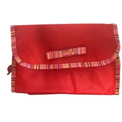 Kozmetická taška - tenká plsť - červená ZO_166849