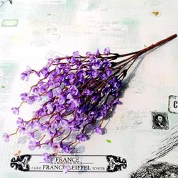 Umjetna grančica s cvijećem - 4 boje