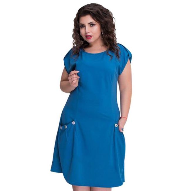 Rochie plus size de damă Evalyn 1