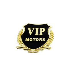 3D-s autó matrica VIP Motors