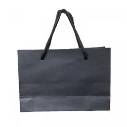 Luxusná darčeková taška - čierna - 190x130 mm ZO_261189