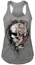 Dámské tílko v punk stylu - 3 barvy