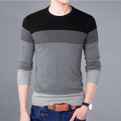 Pánský svetr s pruhy - 3 varianty, 5 velikostí