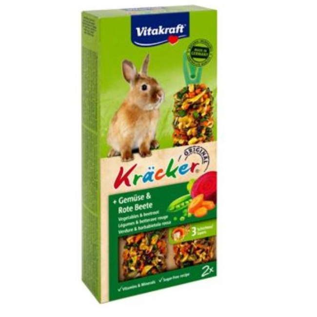 Glodavac Rabbit Kräcker povrće+cikla 2 kom ZO_281026 1
