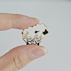Unisex brož Sheep
