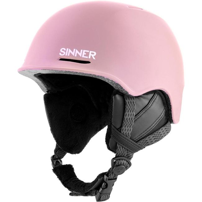 Lyžařská helma Fortune, matná růžová - Velikost 57 ZO_9968-M4933 1
