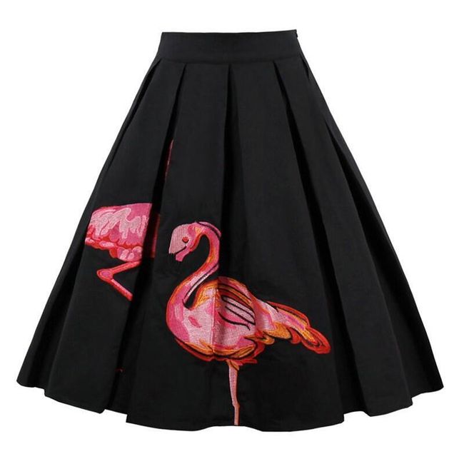 Spódnica z flamingami 1