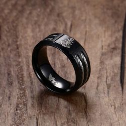 Pánský prsten s kotvou - více velikostí