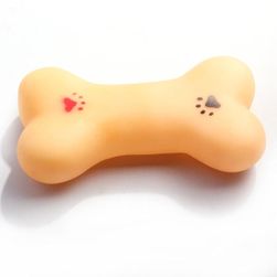 Pískací hračka pro psy - kost