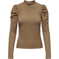 SAMO - Ženska majica s kratkimi rokavi - rjava, velikosti XS - XXL: ZO_213623-L