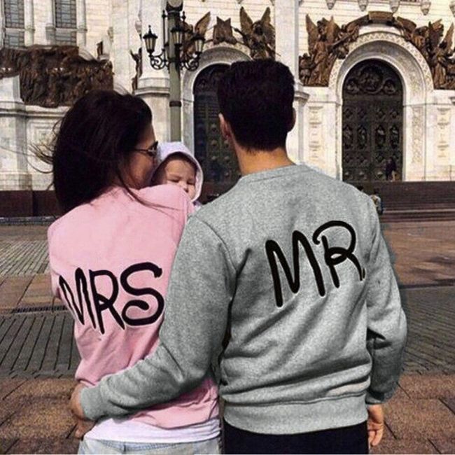 Bluza dla par - Mr. i Mrs.  1