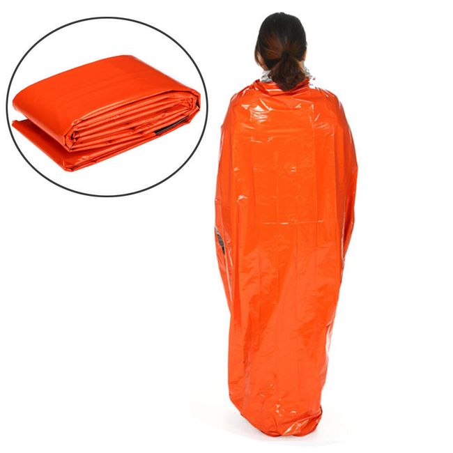 Nouzová deka - oranžová 1