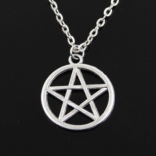 Unisex naszyjnik Pentagram 1