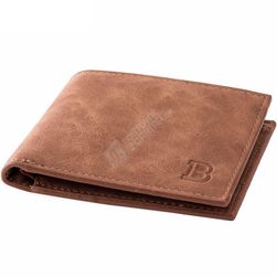 Klasyczny męski portfel w kolorze brązowym