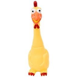 Gumowy kurczak - zabawka dla psa