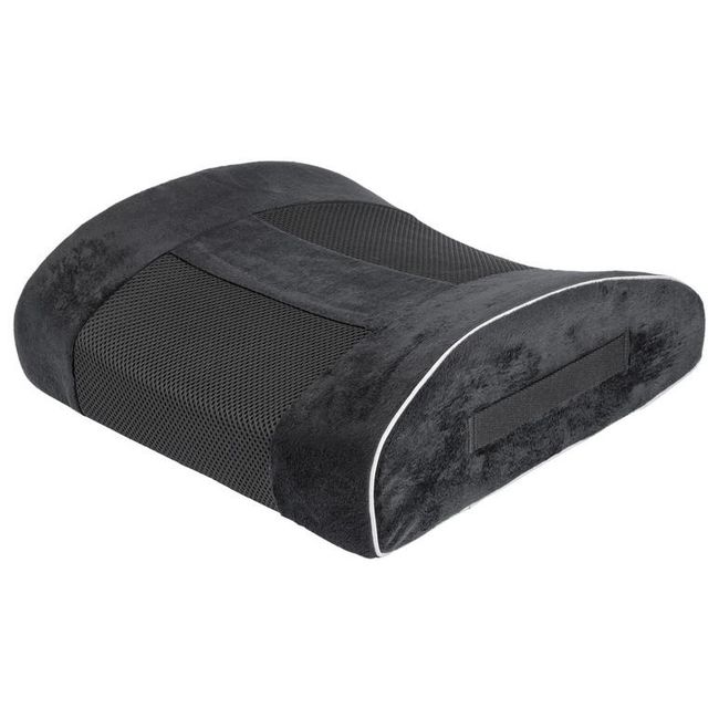 Home pernă pentru spate din spumă cu memorie - negru ZO_9968-M6765 1
