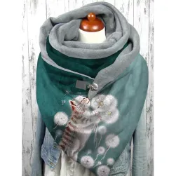 Дамски шал за зима PL96