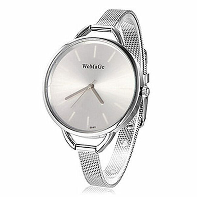 Elegantní dámské hodinky s úzkým páskem - bílá - kaz 1