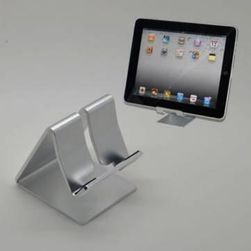 Elegancki aluminiowy stojak na tablet