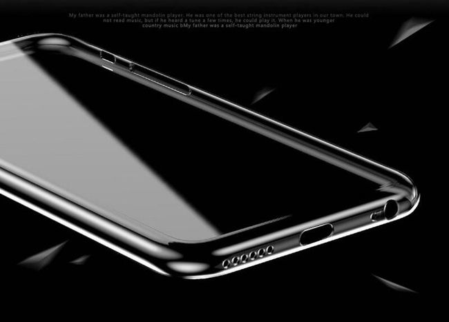 Tanek silikonski ovitek za telefone serije iPhone 6, 7 1