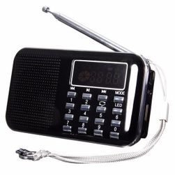 Prenosné mini rádio s MP3 - mix farieb