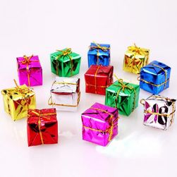 Božični okraski v obliki darila - 12 kosov