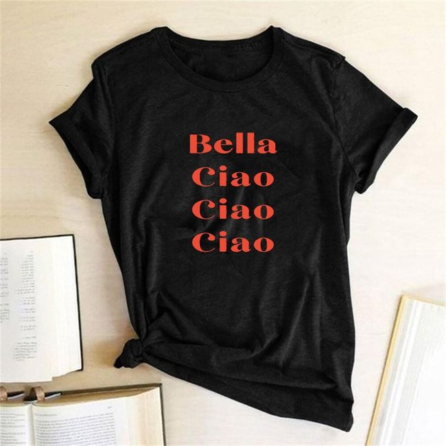 Damska koszulka z krótkim rękawem Bella 1