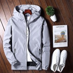 Jachetă respirabilă pentru bărbați cu glugă - 3 culori
