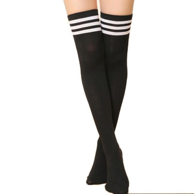 Дълги дамски чорапи - повече  1