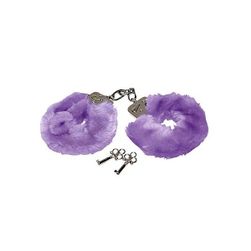 Pluszowe kajdanki w kolorze fioletowym ZO_9968-M6665