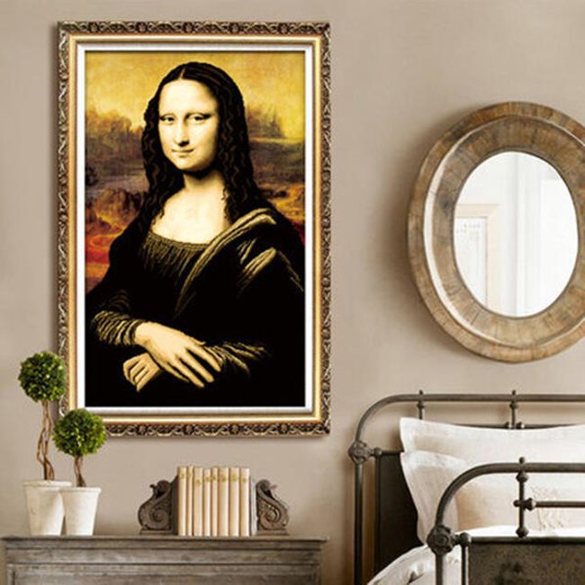 Mona Lisa - 40 x 49 cm vyšívací sada 1