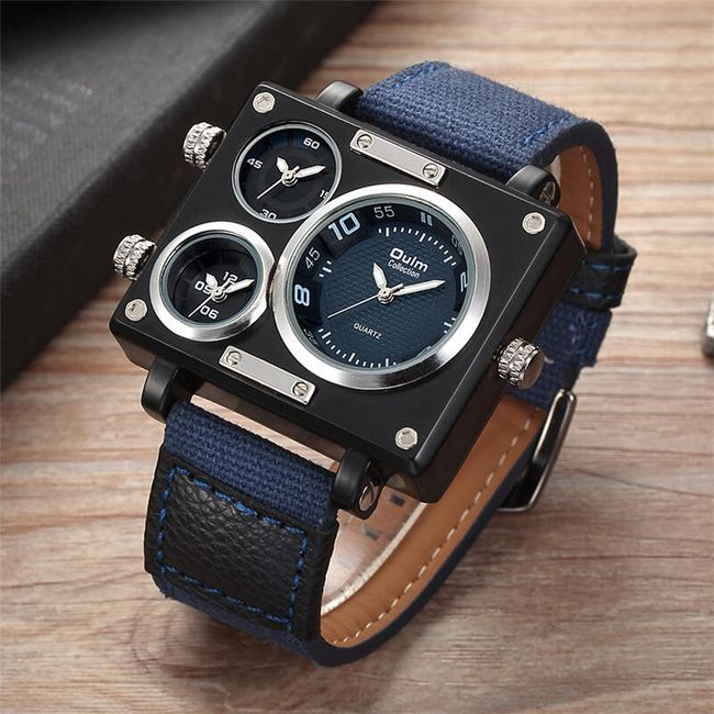 Męski stylowy zegarek Fabio - 4 warianty 1