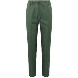 Zielone spodnie, tekstylne rozmiary KONFEKCJA: ZO_253885-38