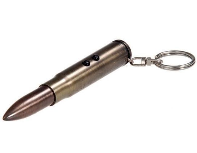Kuličkové pero ve tvaru náboje s LED svítilnou a laserovým ukazovátkem 1